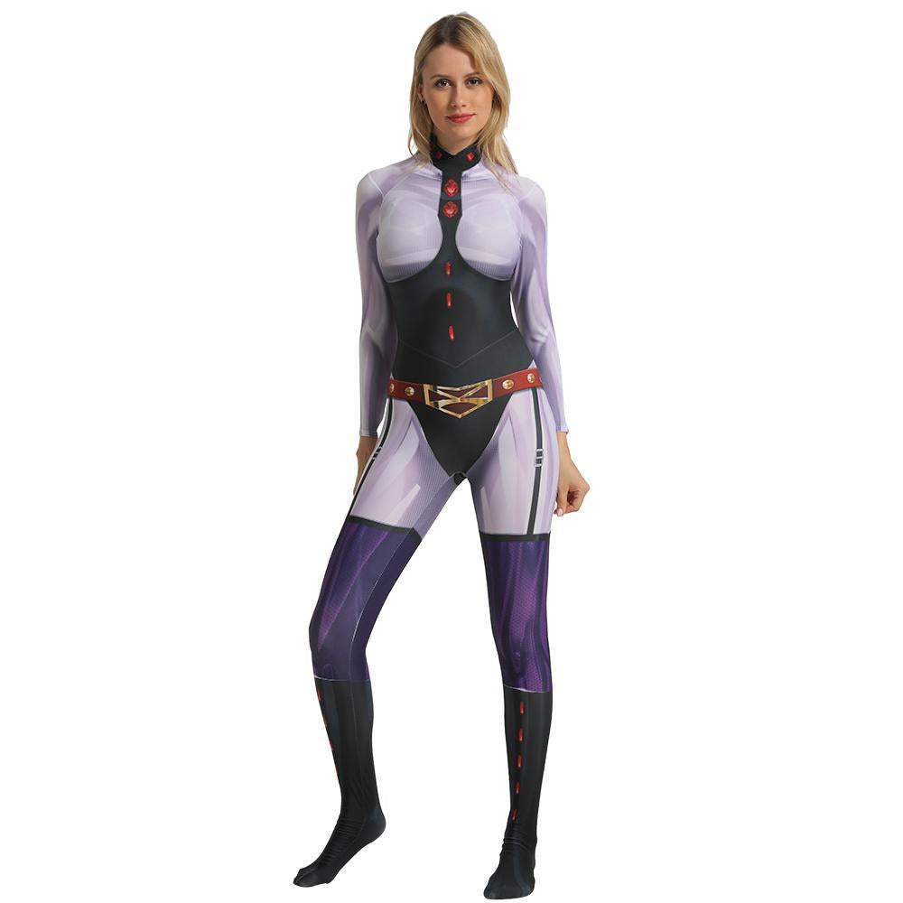 My Hero Academia Midnight Cosplay Costumes Jumpsuit Anime Tights Halloween Tights Zentai For Adult Kids