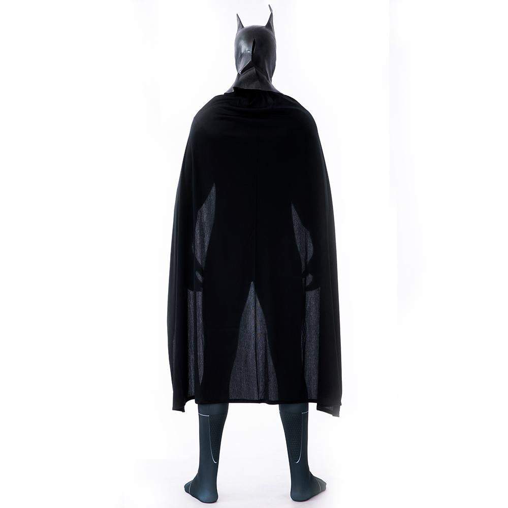 Batman Costume Cosplay Jumpsuit Superhero Bodysuit Tights Halloween Suit Zentai For Adult Kids