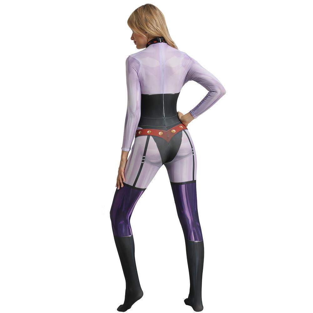 My Hero Academia Midnight Cosplay Costumes Jumpsuit Anime Tights Halloween Tights Zentai For Adult Kids