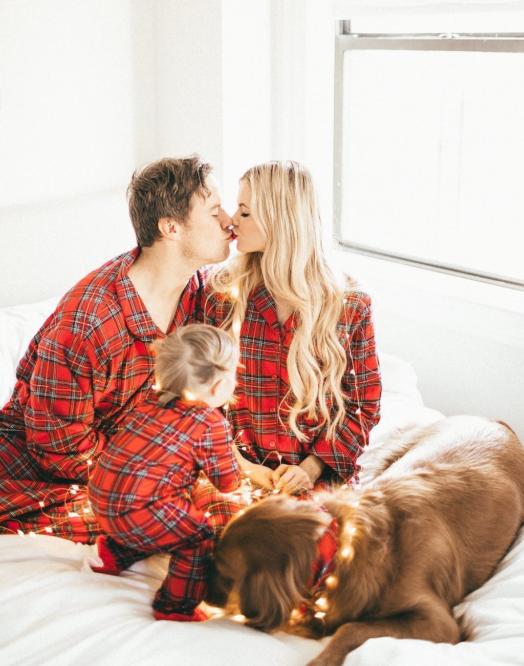 Holiday Family Matching Pajamas Red Checked