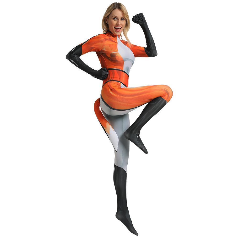 Ladybug Rena Rouge Fox Cosplay Costume Zentai Bodysuit for Halloween Party for adults