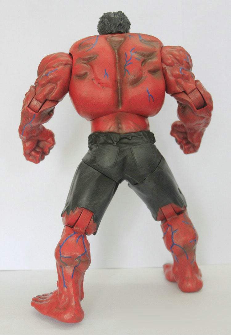 Red Bruce Banner Hulk Action Avengers Figure Toy Gift 10"