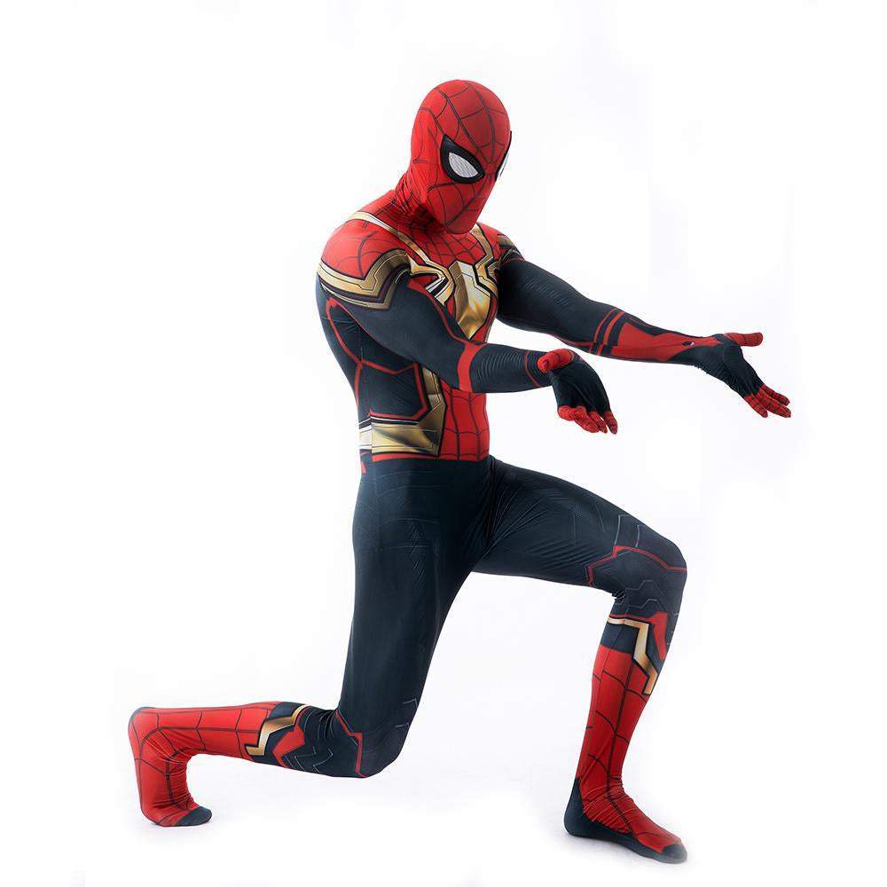 Spider Man No Way Home Costume Cosplay Jumpsuit Halloween Superhero Tights Suit Zentai For Adult Kids