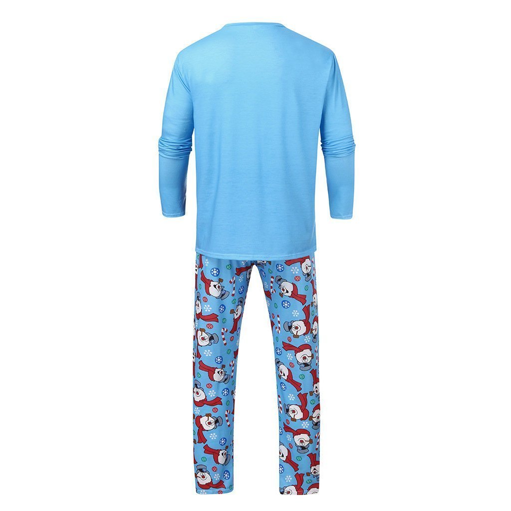 Christmas Family Matching Pajamas Sets Santa Claus Printed Sleepwear 2022