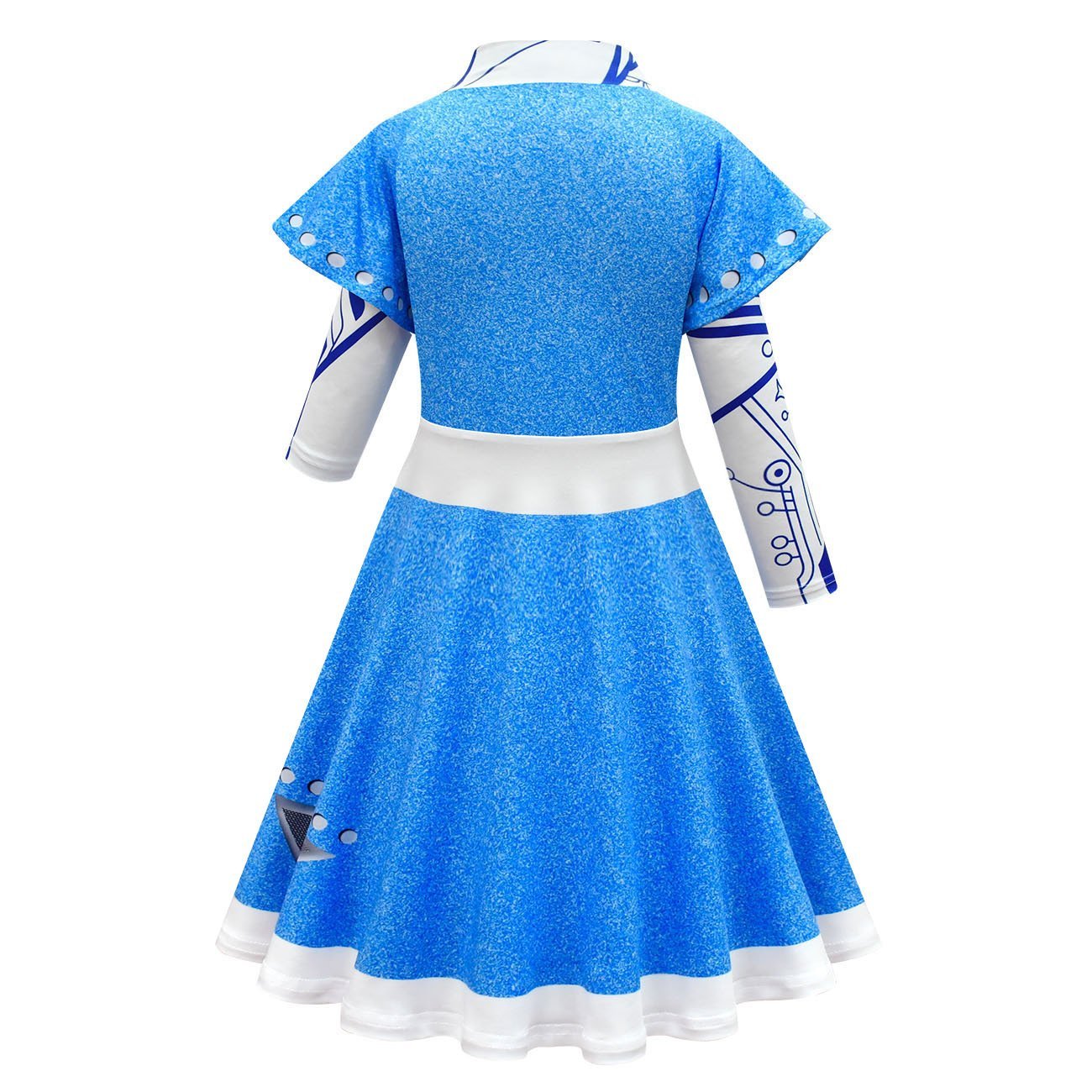 Girls' Zombie High School 3 Cosplay Costumes Halloween Outfit Dress For Kids