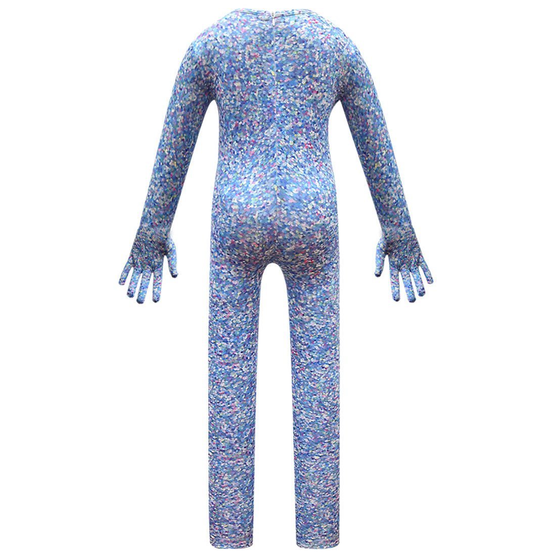 Kids Trolls World Tour Tiny Diamond Cosplay Zentai Suit Halloween Costume Children Jumpsuit Bodysuit Outfits