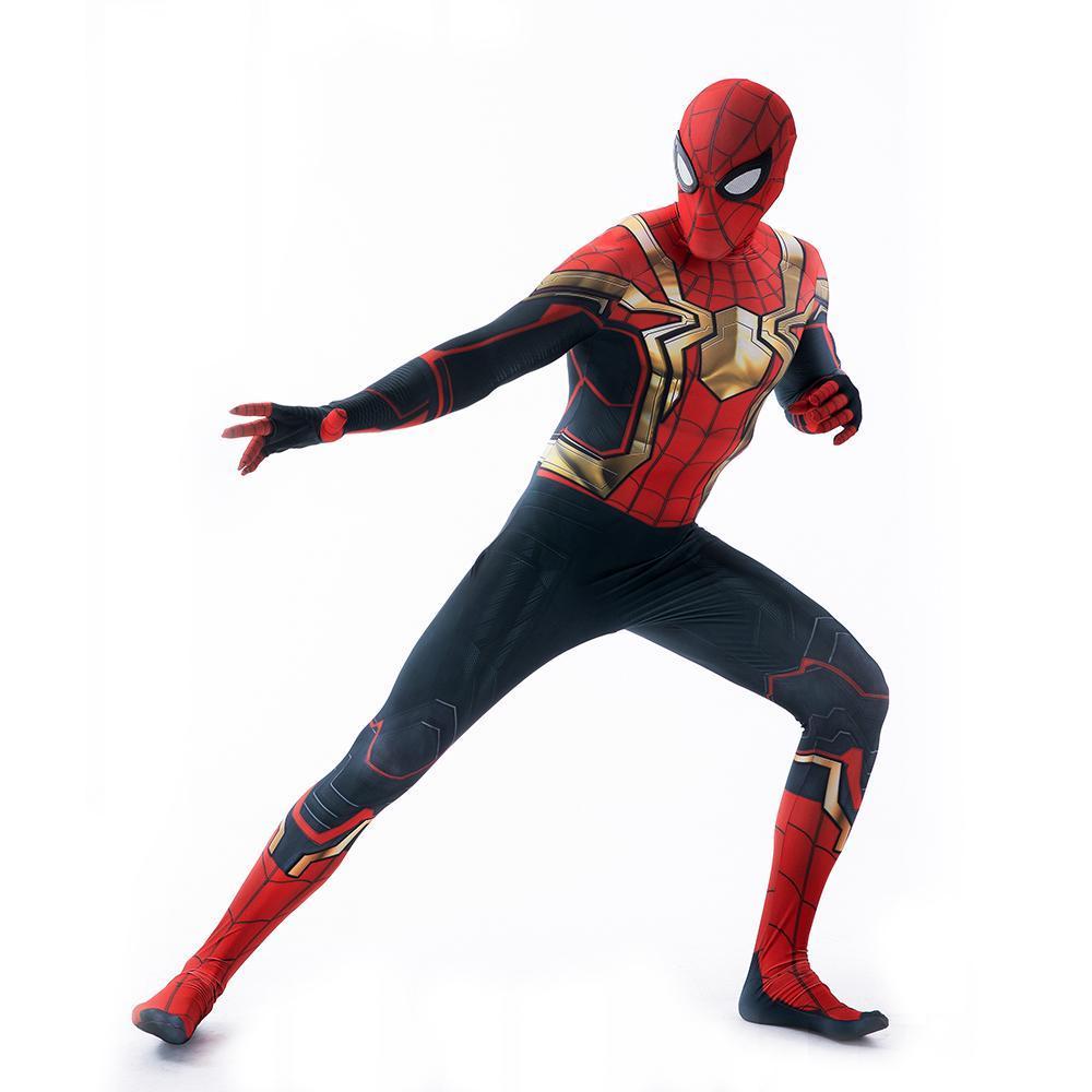 Spider Man No Way Home Costume Cosplay Jumpsuit Halloween Superhero Tights Suit Zentai For Adult Kids