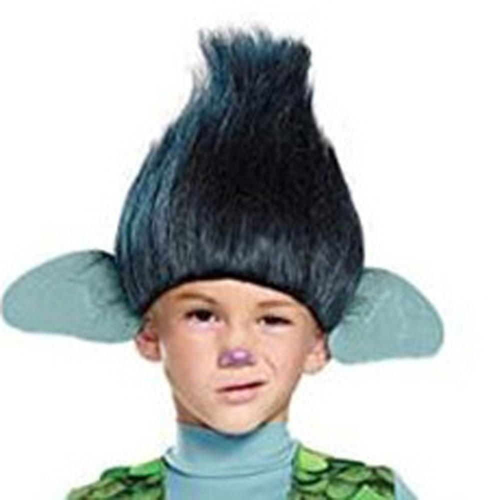 Trolls Poppy Branch Cosplay Costume Toddler Halloween Fancy Dress Outfit for Kids Boys Girls