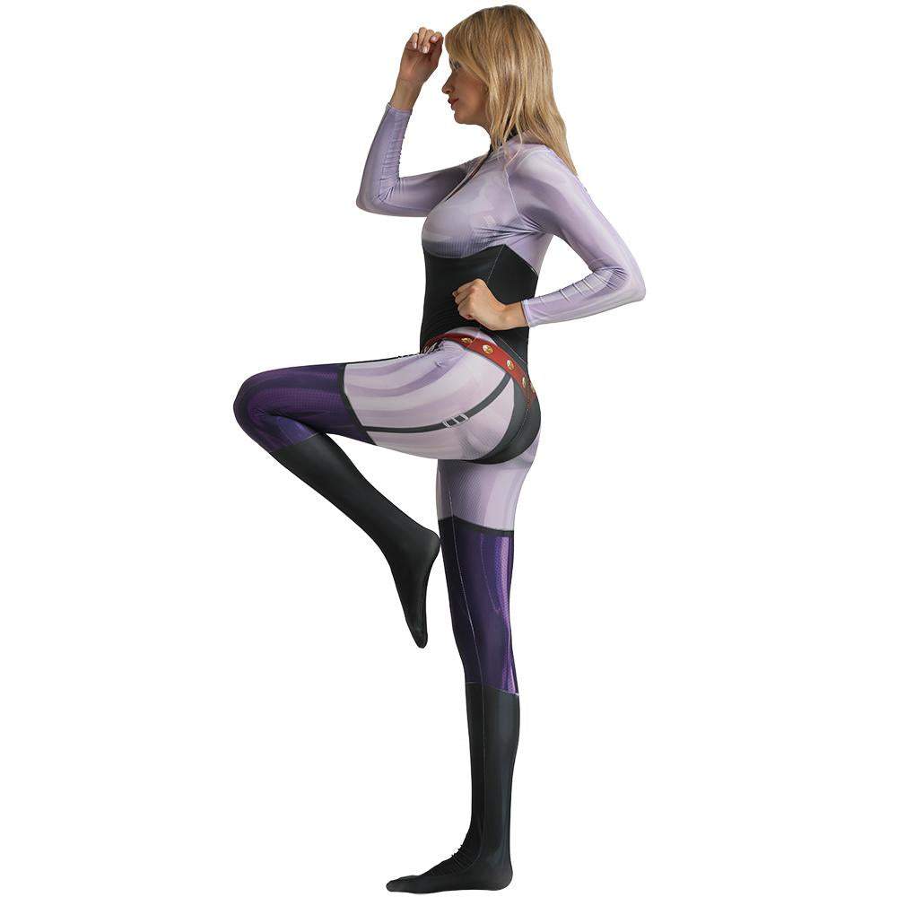 My Hero Academia Midnight Cosplay Costumes Jumpsuit Anime Tights Halloween Tights Zentai For Adult Kids
