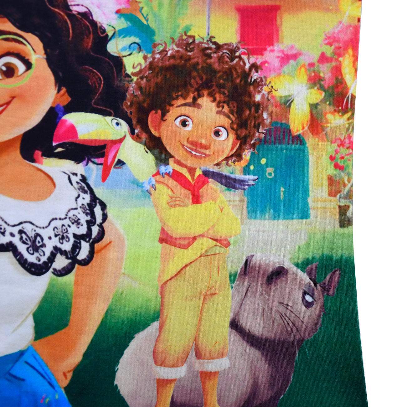 Encanto Mirabel T-Shirt Girls Cartoon Crew Neck Short Sleeve Top