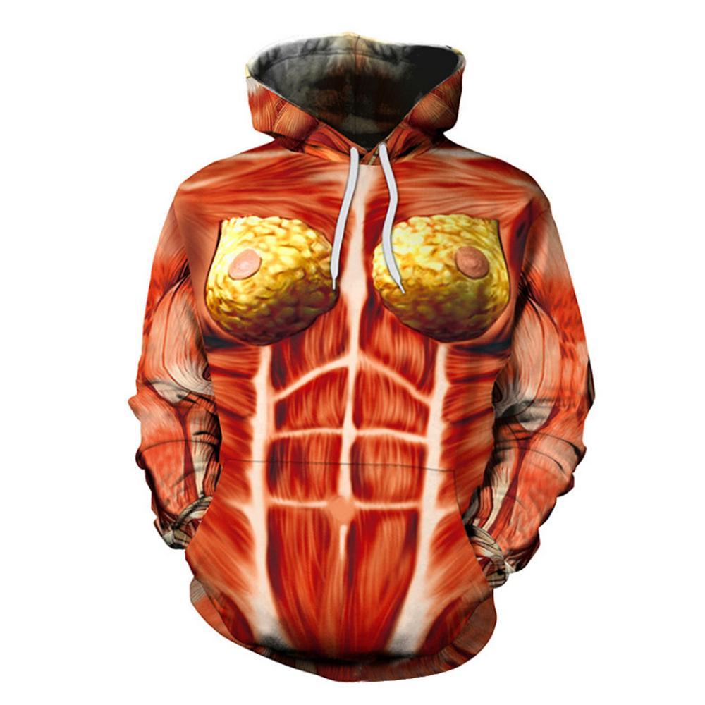 Women jumpsuits onesies Scary Costume Cosplay Human Body Organs Muscle Skeleton Cloth Print Bodysuit