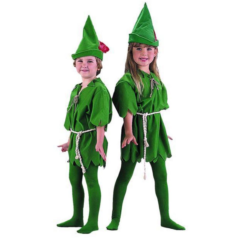 Peter Pan Robin Hood Storybook Kid Adult Dress Up Party Green Costume