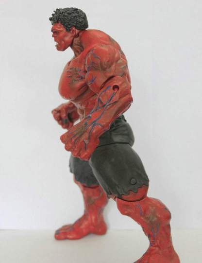 Red Bruce Banner Hulk Action Avengers Figure Toy Gift 10"