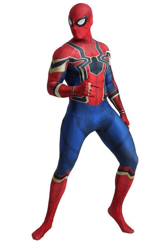 Spiderman Halloween Party Cosplay Costume Zentai Jumpsuit