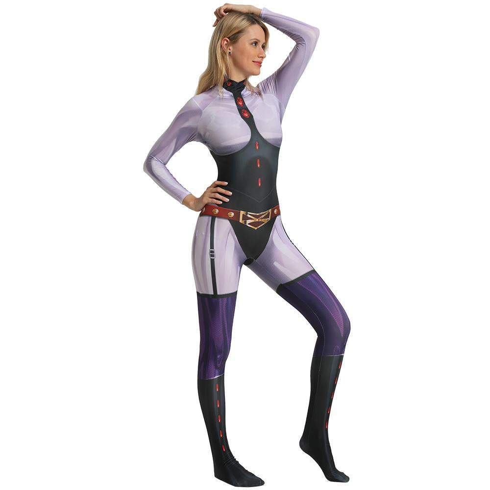 My Hero Academia Midnight Cosplay Costumes Jumpsuit Anime Tights Halloween Tights Zentai For Adult Kids