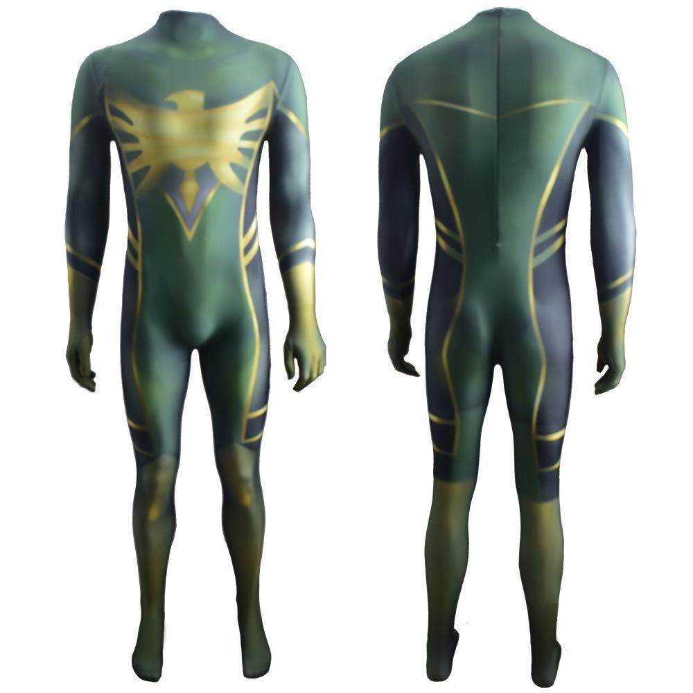 X-Men Phoenix Jean Grey-Summers cosplay costume hero Zentai jumpsuit Halloween costume stage suit