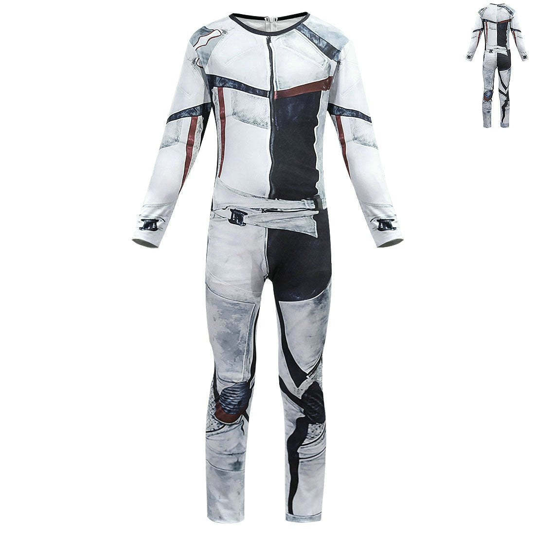 Descendants 3 Jay Carlos Costume Cosplay Bodysuit for Adult Kid