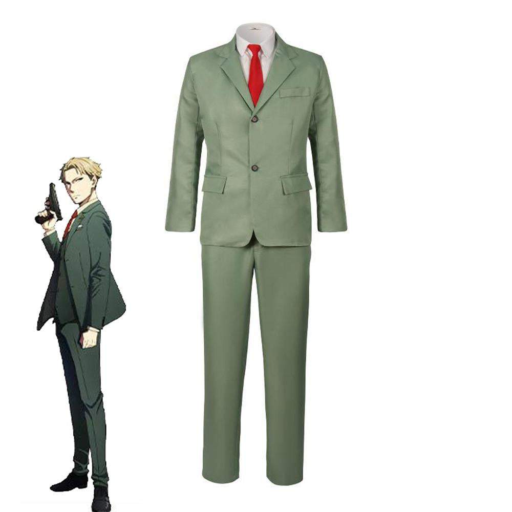Spy X Family Cosplay Costumes Loid Forger Anime Suits Coat Uniform Halloween Outfit Dress For Men