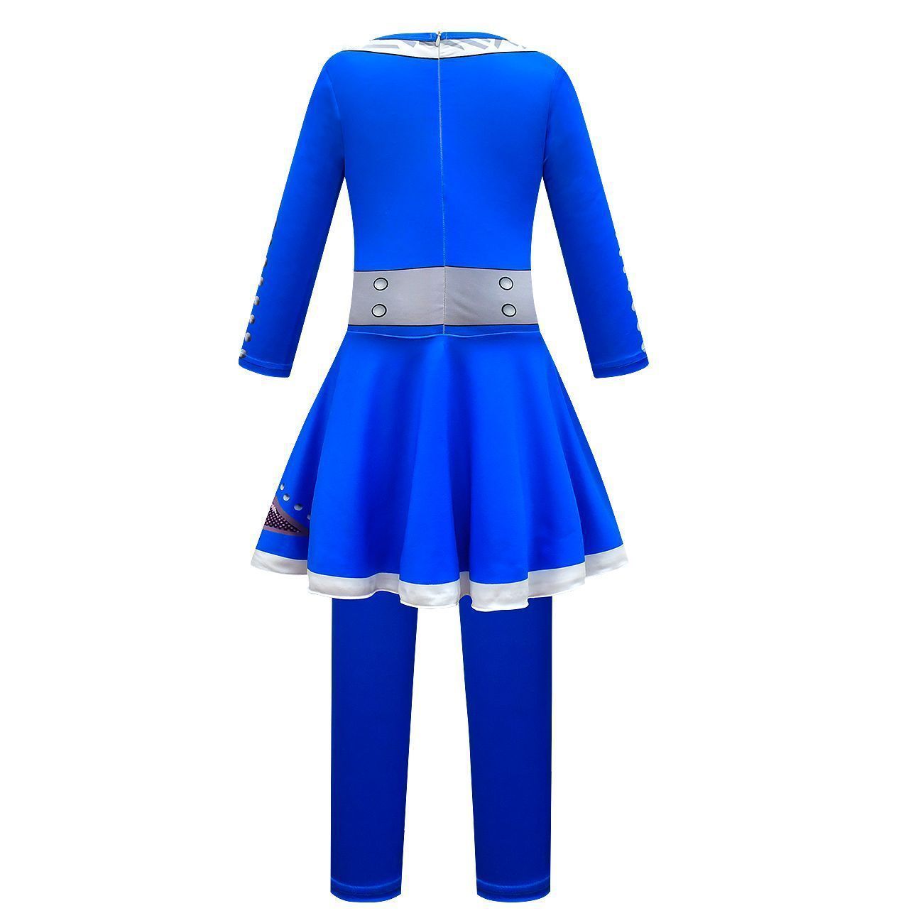 Girls' Zombie High School 3 Cosplay Costumes Dress Halloween Outfit jumpsuit For Kids