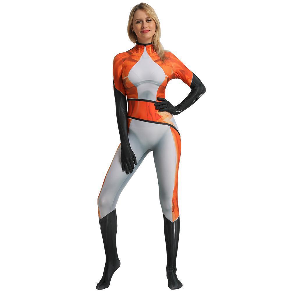 Ladybug Rena Rouge Fox Cosplay Costume Zentai Bodysuit for Halloween Party for adults