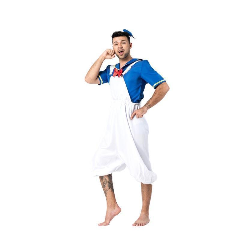 Sailor Suit Halloween Donald Duck Matching Family Cosplay Costume