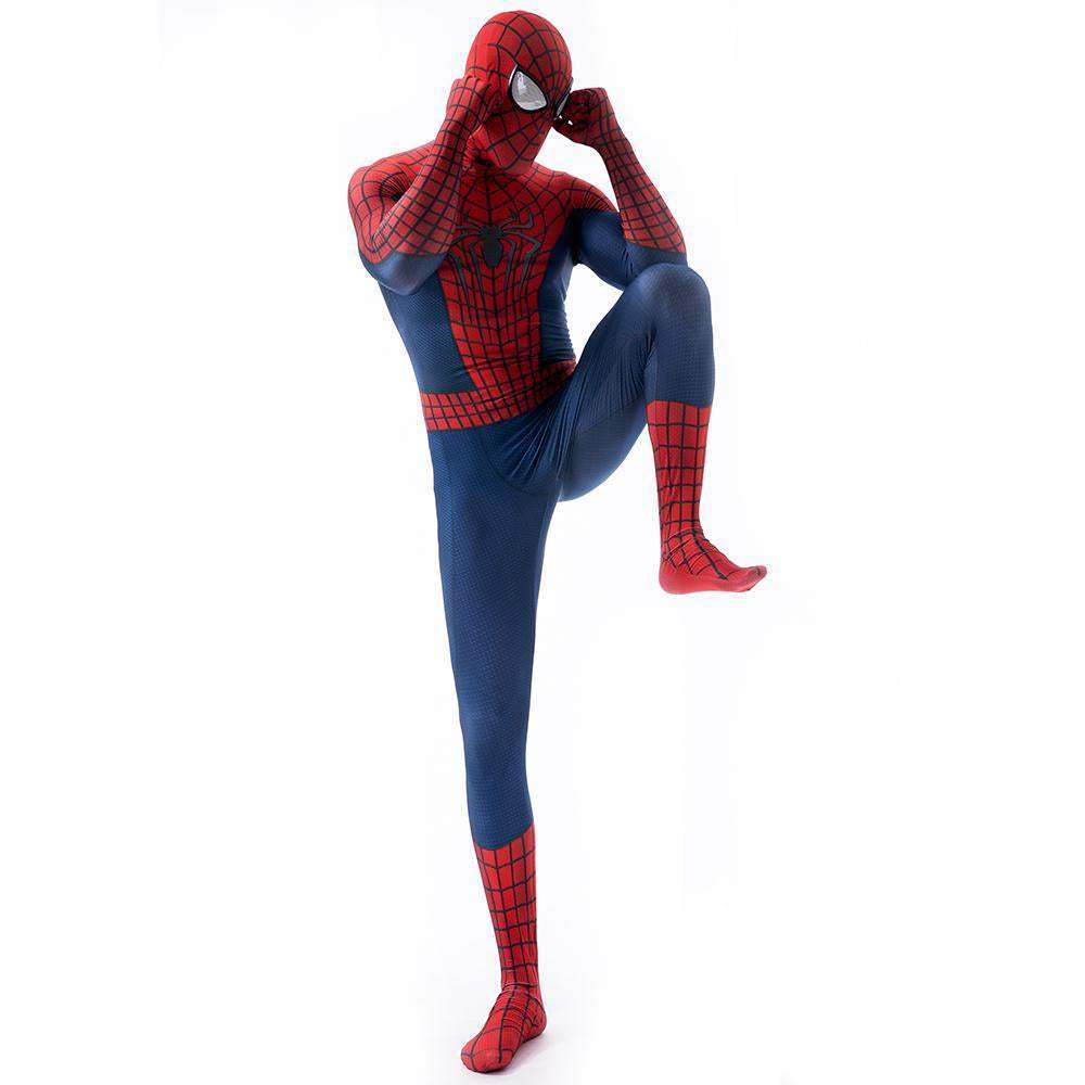 SpiderMan Costume Cosplay Jumpsuit Superhero Tights Halloween Suit Zentai For Adult Kids