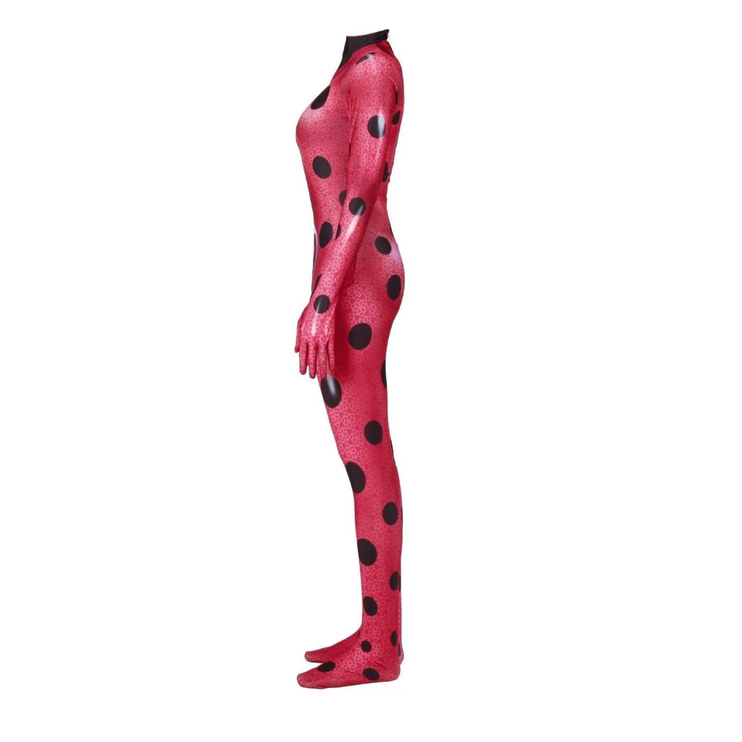 Miraculous Ladybug Jumpsuit Anime Cosplay Costume for Adult Kids