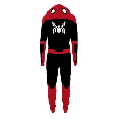 Adult Men's Super hero Spiderman Deadpool The Flash One Piece costume Jumpsuit