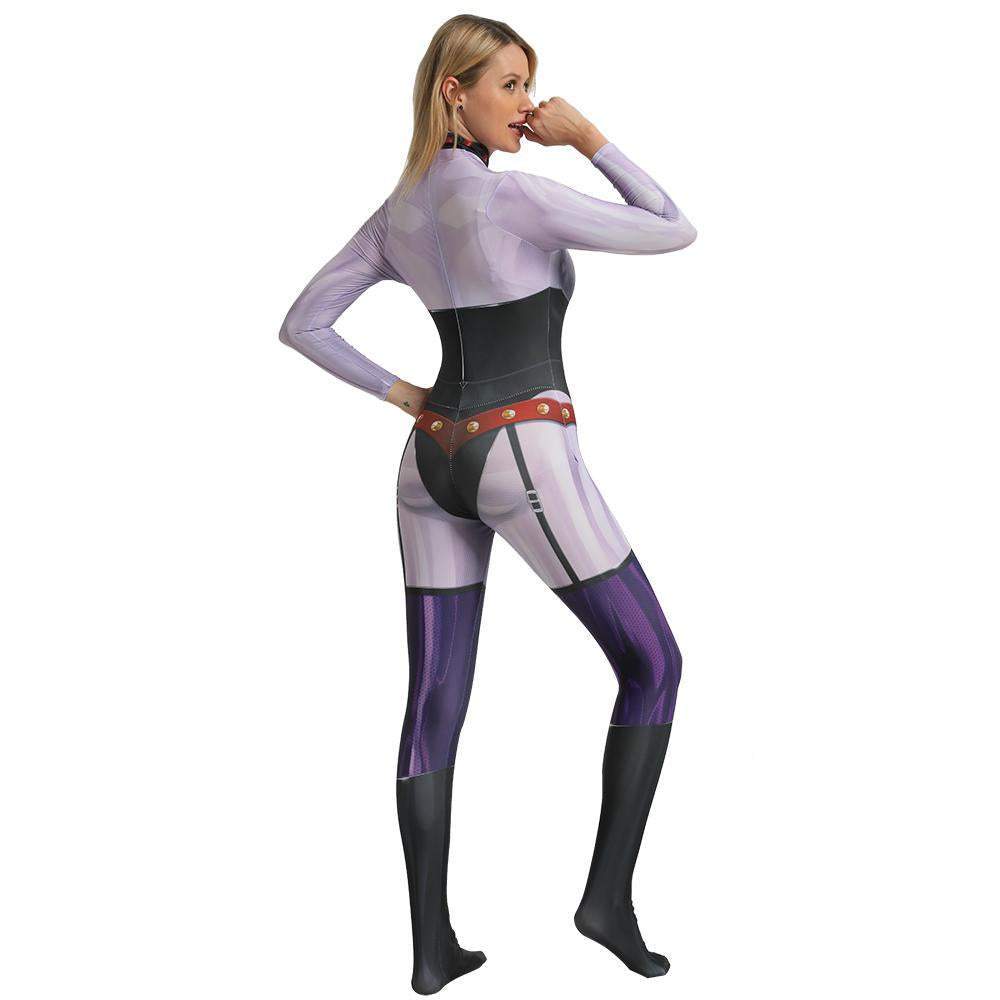 My Hero Academia Midnight Cosplay Costumes Jumpsuit Anime Tights Halloween Tights Zentai For Adult Kids