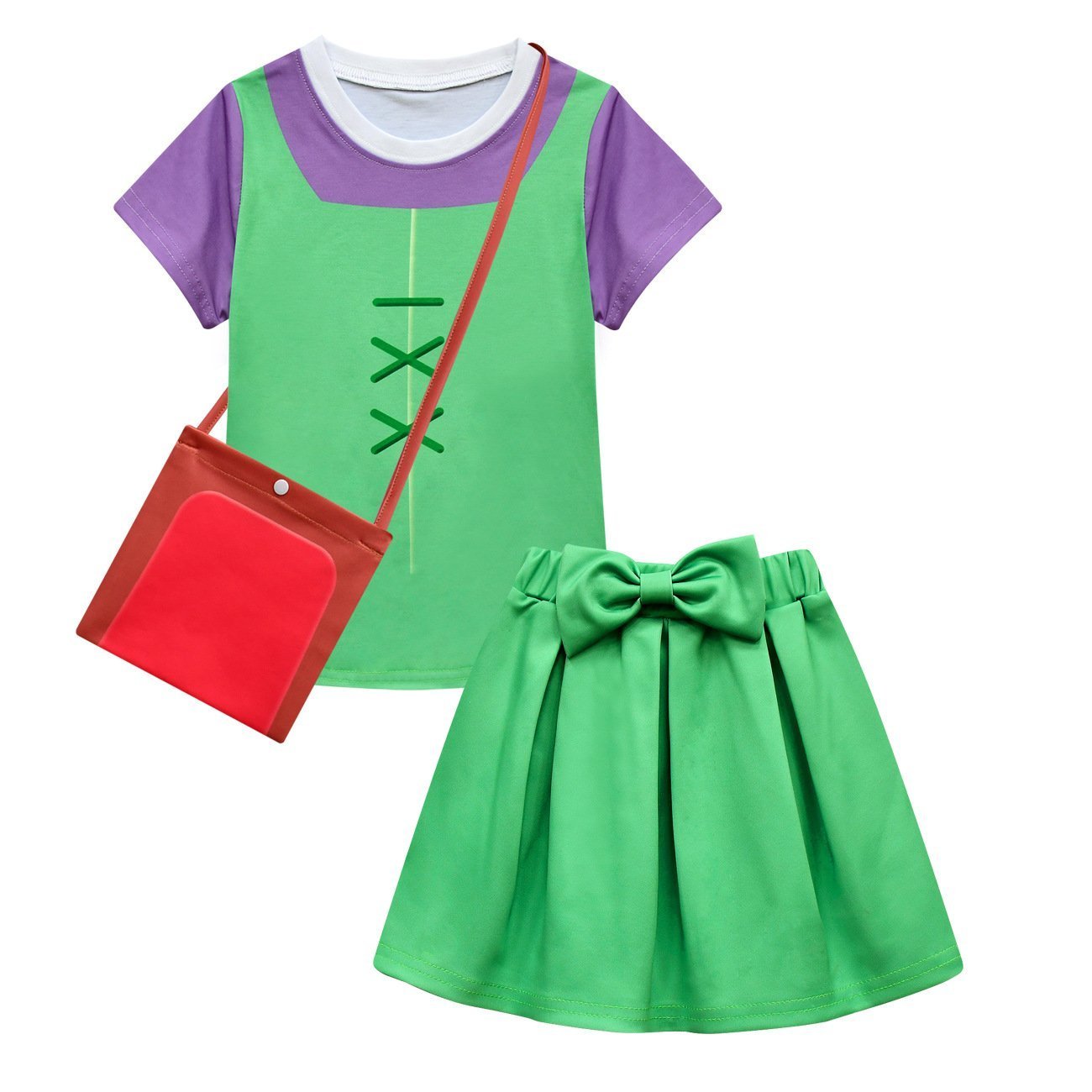 the sea beast 4 Cosplay Dress two piece set Halloween Costume Outfits for kids