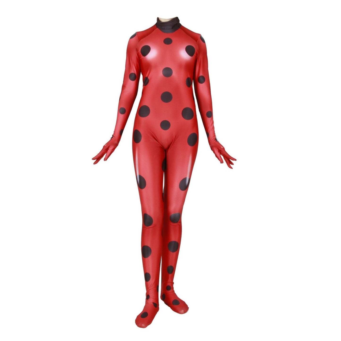 Miraculous Ladybug Jumpsuit Anime Cosplay Costume for Adult Kids