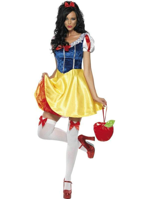 snow White Dress Cosplay Halloween Costume