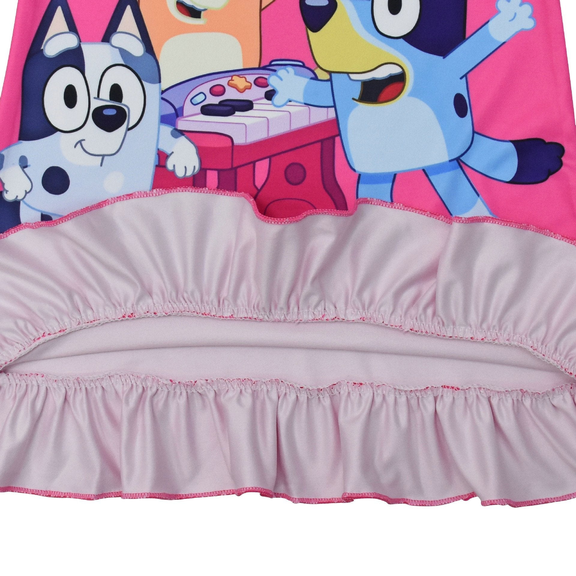 Bluey Nightgown Pajama Dress Sleepwear For Kids Girl