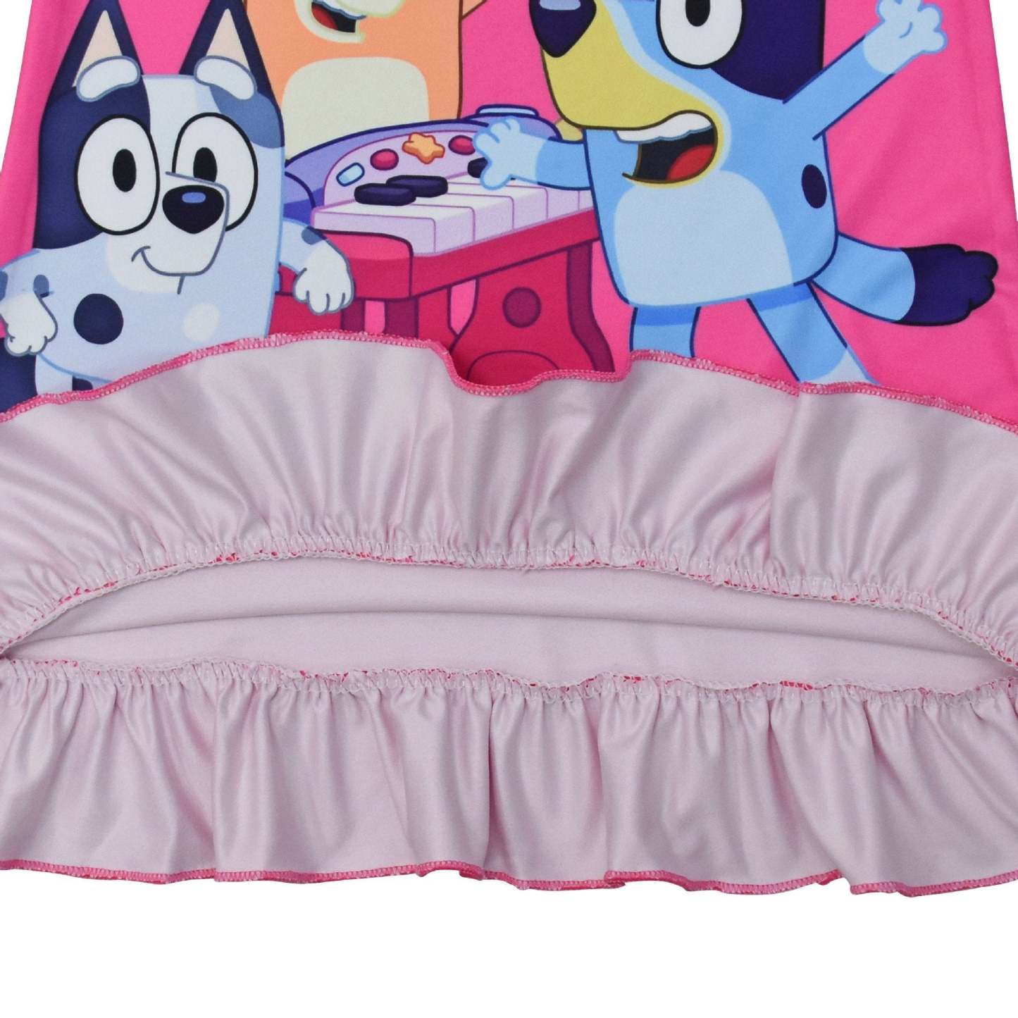 Bluey Nightgown Pajama Dress Sleepwear For Kids Girl
