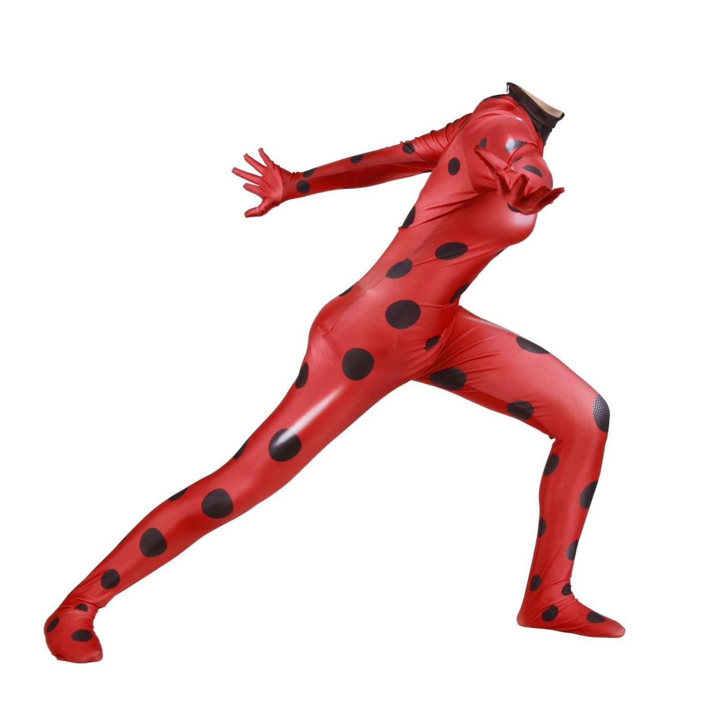 Miraculous Ladybug Jumpsuit Anime Cosplay Costume for Adult Kids