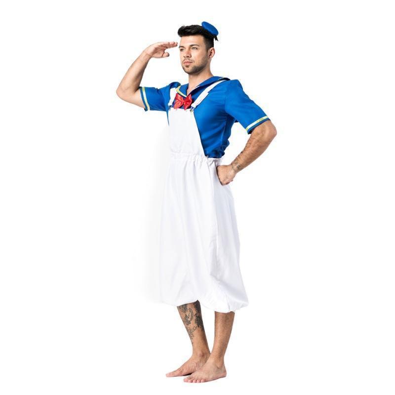 Sailor Suit Halloween Donald Duck Matching Family Cosplay Costume