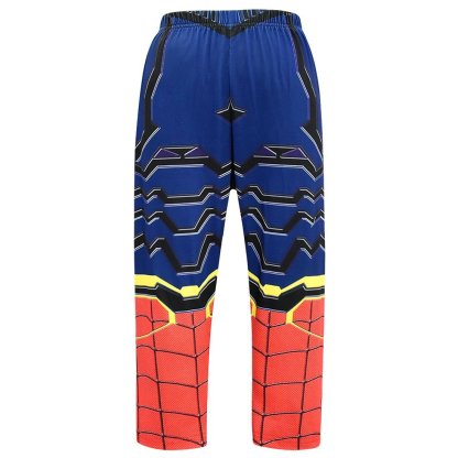 The New Avengers Spiderman Cosplay Costume Top Pants Halloween Outfit Suit Dress Up For Kids