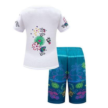 Encanto Mirabel Sets Shirt Short Pants Summer Outfits Suit