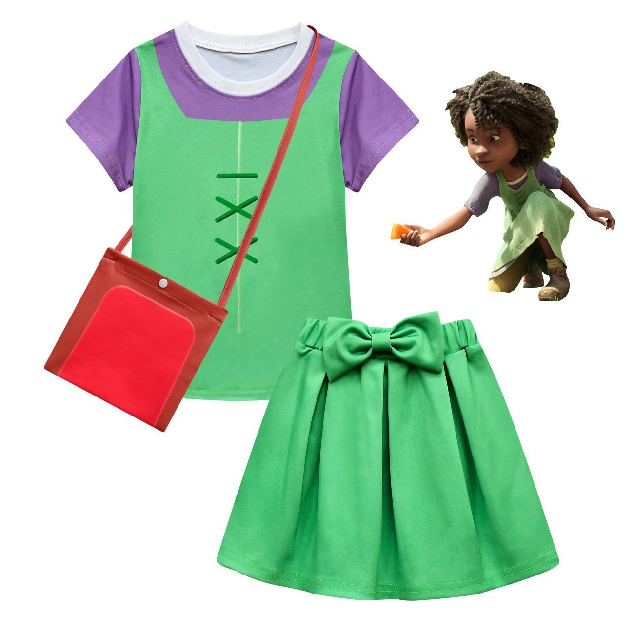 the sea beast 4 Cosplay Dress two piece set Halloween Costume Outfits for kids
