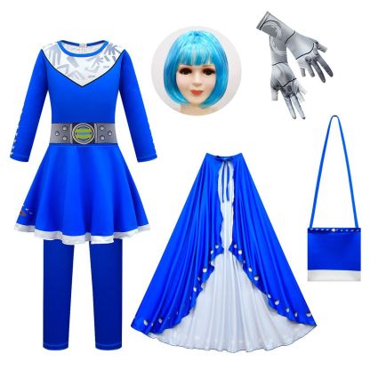 Girls' Zombie High School 3 Cosplay Costumes Dress Halloween Outfit jumpsuit For Kids-Pajamasbuy