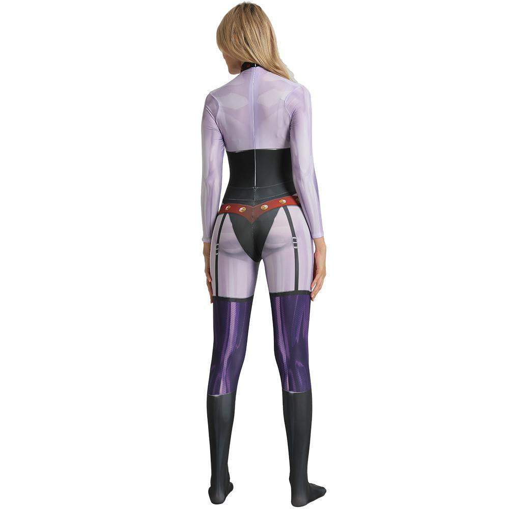 My Hero Academia Midnight Cosplay Costumes Jumpsuit Anime Tights Halloween Tights Zentai For Adult Kids