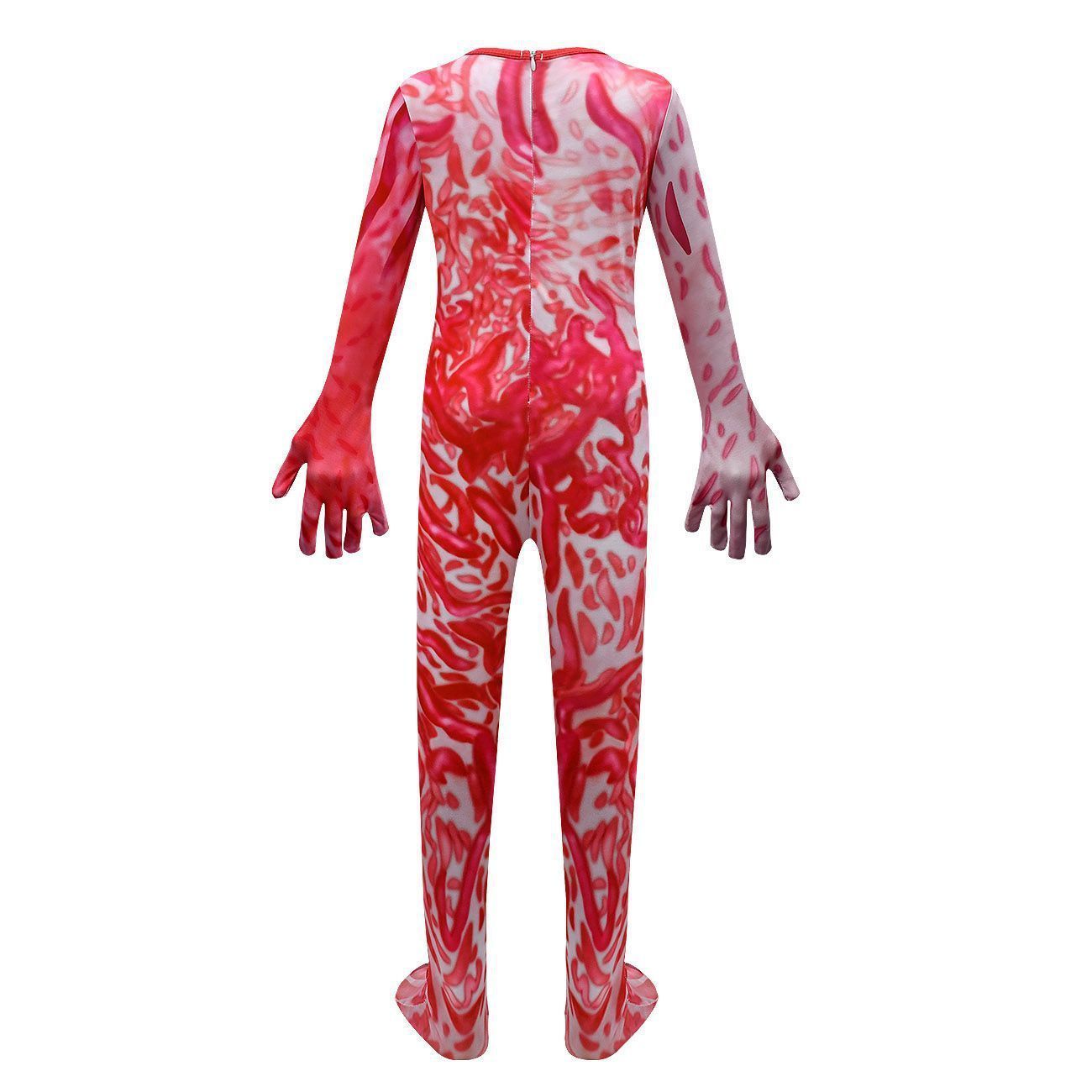 Stranger Things 4 red Cosplay Costumes Jumpsuit Romper Halloween Outfit For Kids
