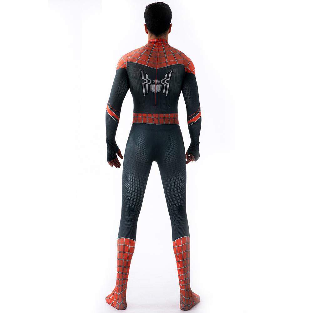 Halloween Cosplay Spiderman Jumpsuit Superhero Tights Costume Suit Zentai For Adult Kids