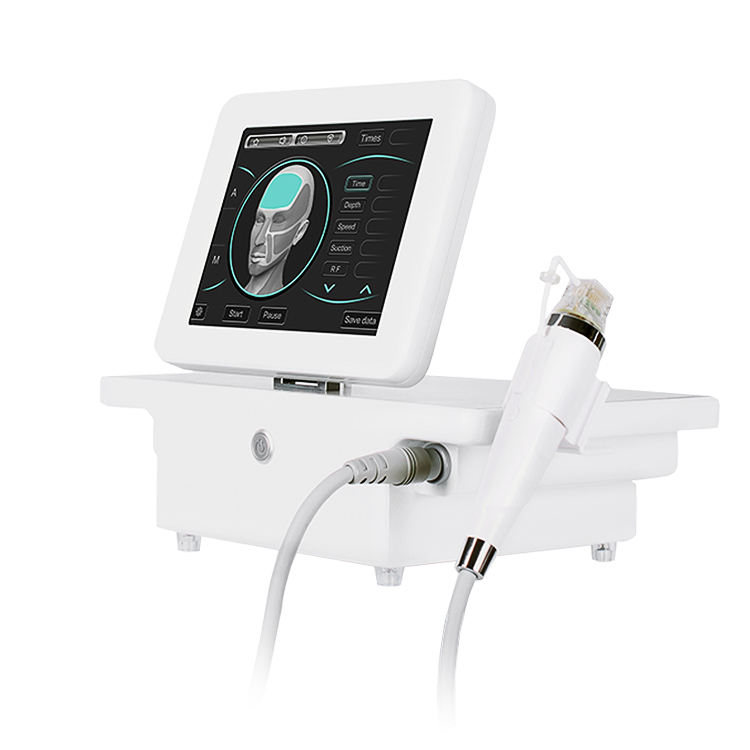 Golden Microneedling RF Fractional Machine For Acne Scars Removal Stretch Marks Removal