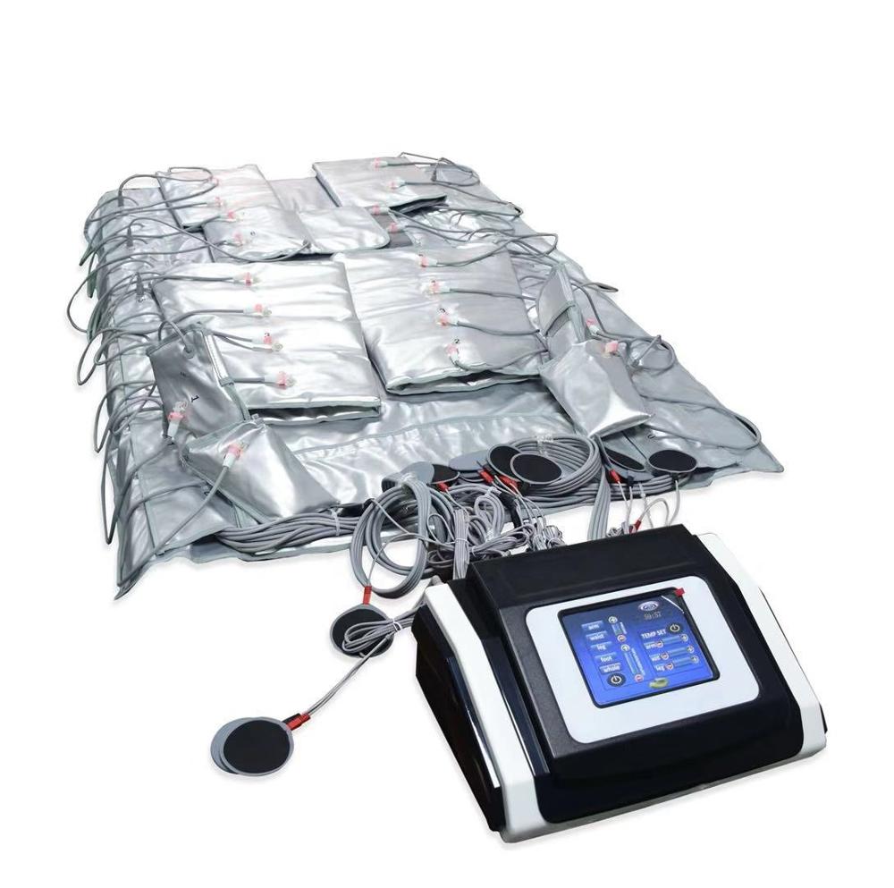 Professional Massage 3 IN 1 EMS In Frared Body Slimming Presso Therapy Presoterapie Lymphatic Drainage Machine Spa