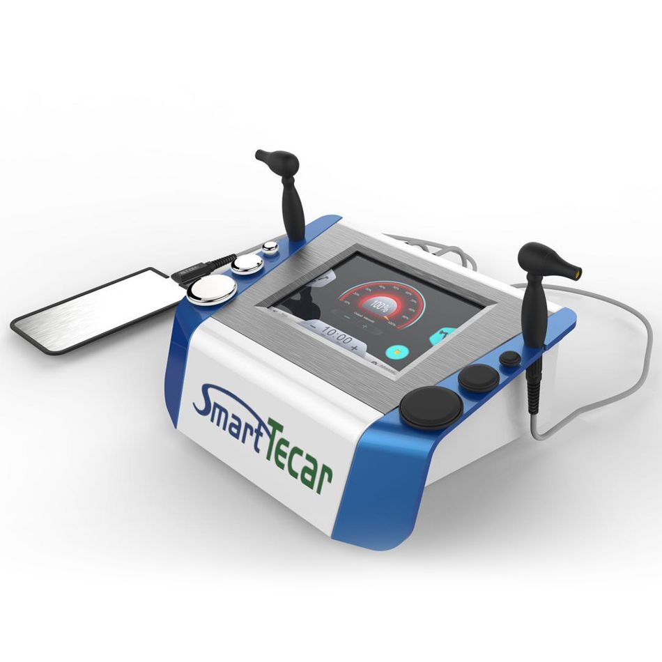 New Smart Tecar Therapy Diathermy Machine CET RET RF Indiba 448khz For Facial Anti-aging Slimming Fat-reducing Pain Relief