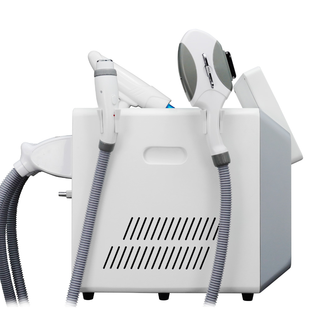 3 In 1 OPT IPL E-Light Nd Yag Laser RF Machine Fast Permanent Hair Removal Laser Tattoo Removal Skin Tightening