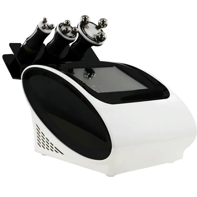 3 In 1 360 Degree Roller Rotating RF Face Tightening Body Slimming Machine 40K Vacuum Cavitation For Weight Loss Butt Lifting