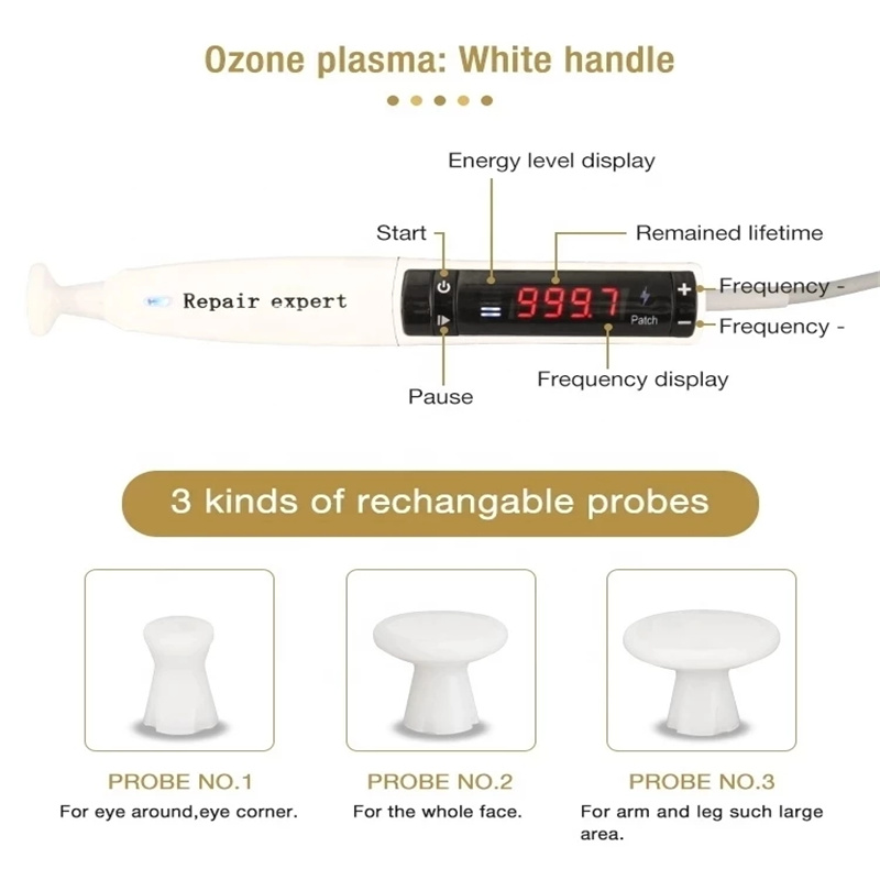 2 in 1 Plasma Shower Plasma Surgery Beauty Machine Eyelid Lifting Wrinkle Removal Skin Rejuvenation Whitening Acne Remover