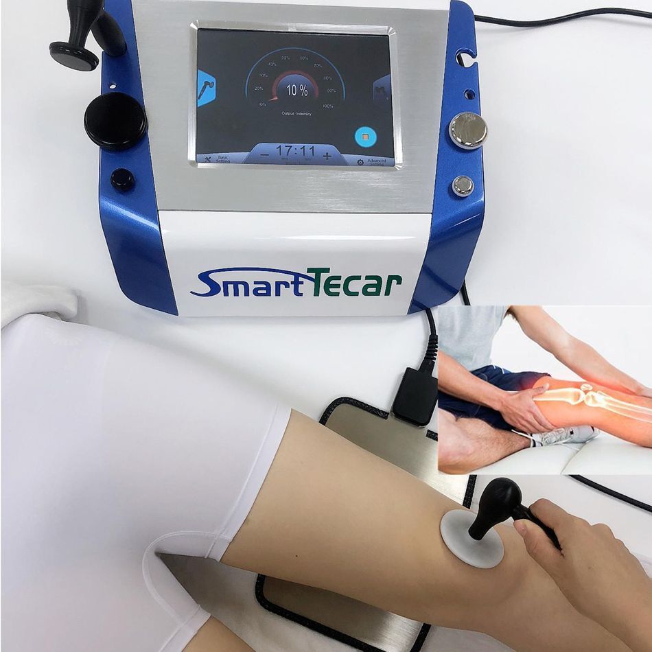 New Smart Tecar Therapy Diathermy Machine CET RET RF Indiba 448khz For Facial Anti-aging Slimming Fat-reducing Pain Relief